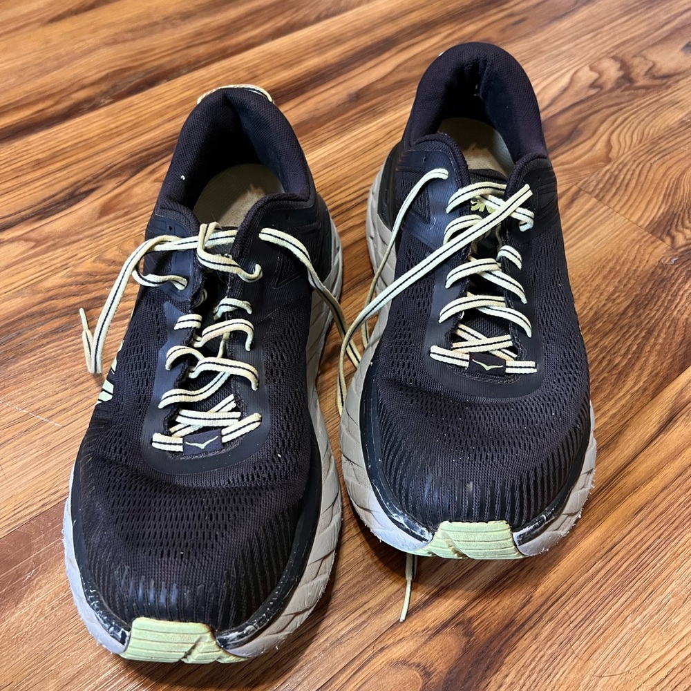 Hoka One One Bondi 7 Shoes Mens Size 11 110518 BMMO F27220D Blue - Picture 1 of 6